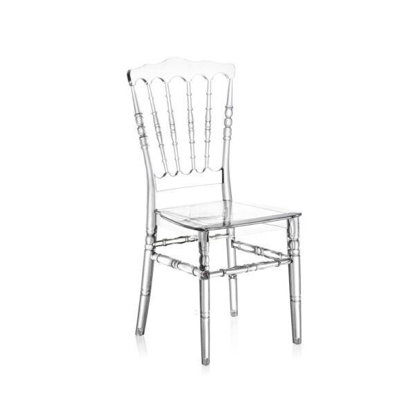 Chaise napoléon transparente