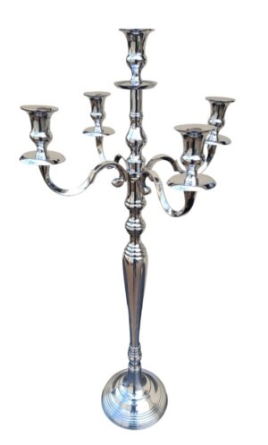 Chandelier 5 branches #2 argenté