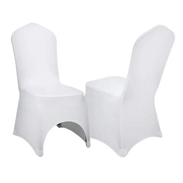 Housse de chaise spandex blanc
