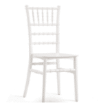 Chaise Tiffany Blanche vue de face