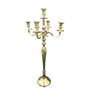 Chandelier Or vue de face