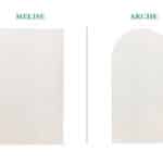 Backdrop Blanc vue de face