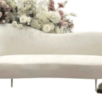 banquette blanche location mariage