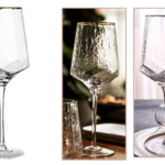 lot de 6 verres elegance transparent vue de face