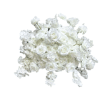 boule de fleurs alice blanche vue de face