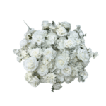 couronne-fleurs blanc vue de face