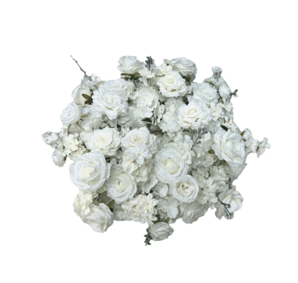 couronne-fleurs blanc vue de face