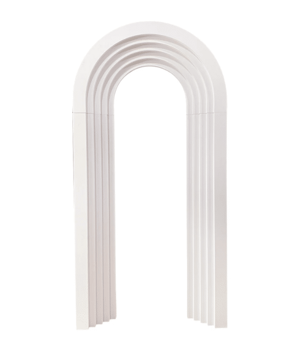 Backdrop arcade n2 blanc vue de face