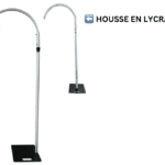 Structure complète pour lustre vue de côté