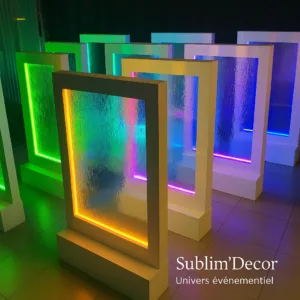 Mur d'au - Panneau de bienvenue - Mariage et événements