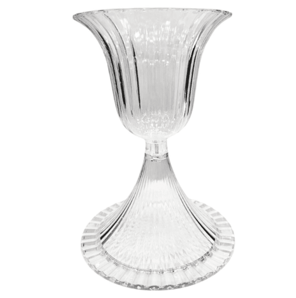 Vase Callisto Transparent vue de face