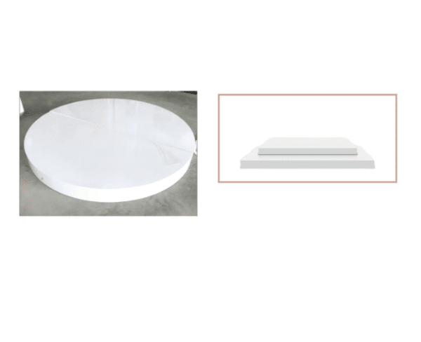 Podium estrade scène ronde ou rectangulaire