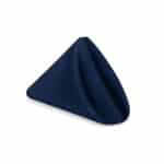 Serviette de table Bleu vue de côté