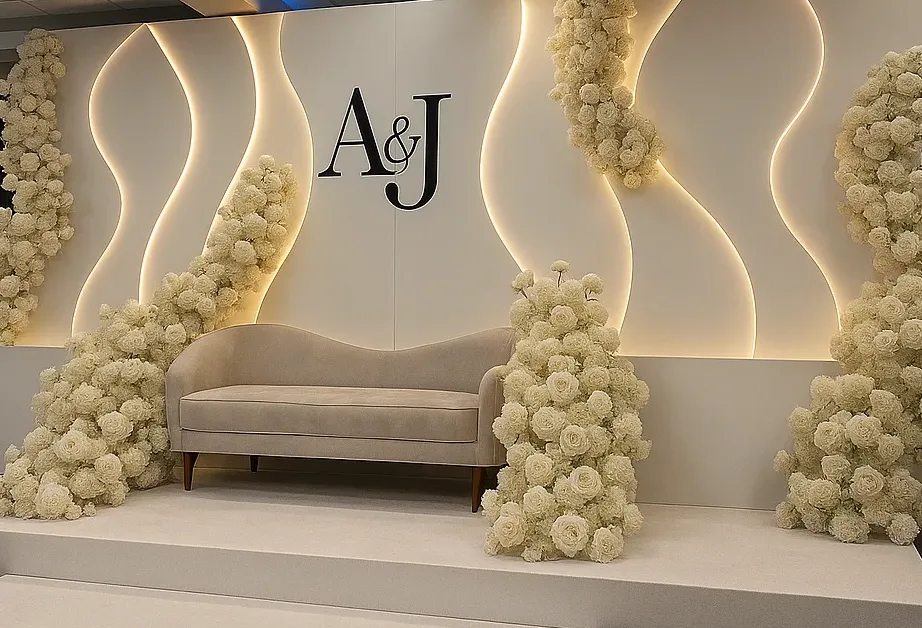 Backdrop élégance led